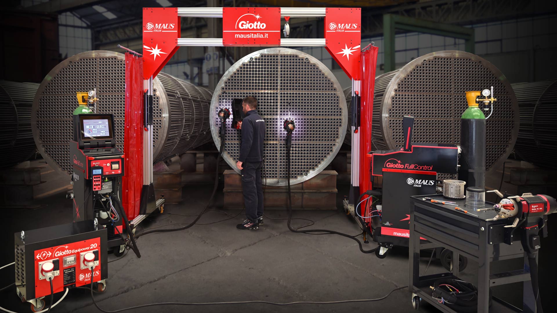 irb sa Ingeniería y Representaciones Bahienses Venta alquiler equipos insumos industriales torqueo Montaje industrial Taller autorizado soldadura hytorc lincoln electric maus italia